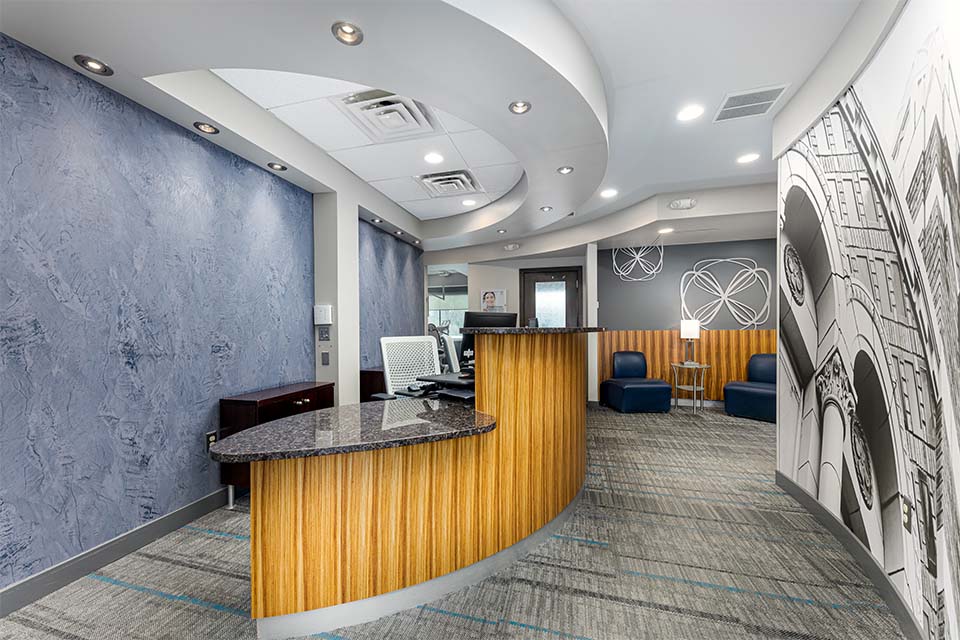 Enspire Dental Lobby. Ann Arbor, Michigan, USA